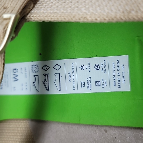 Rothy's The Mary Jane Heels in Cream Captoe Size 9 - Picture 14 of 16